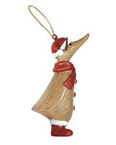 DCUK Festive Duck-Reindeer (Red)